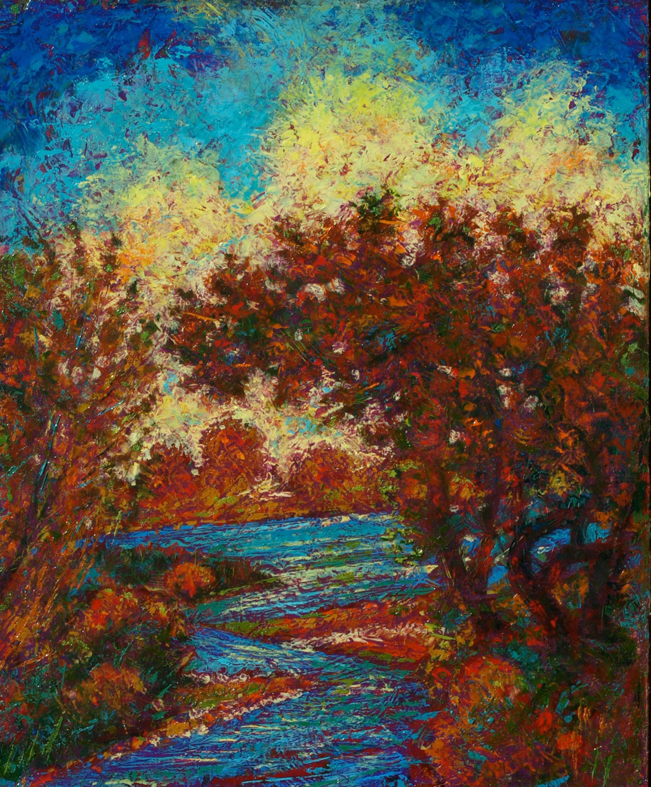 Autumn-Flames-oil-on-panel-13-x16-