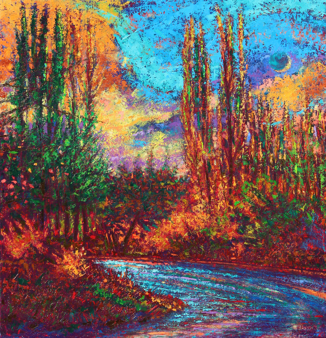 Evenings-Light-oil-on-canvas-30x32