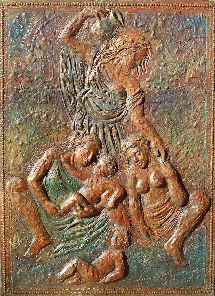 The-Blessing-Bas-Relief-24-x-36-